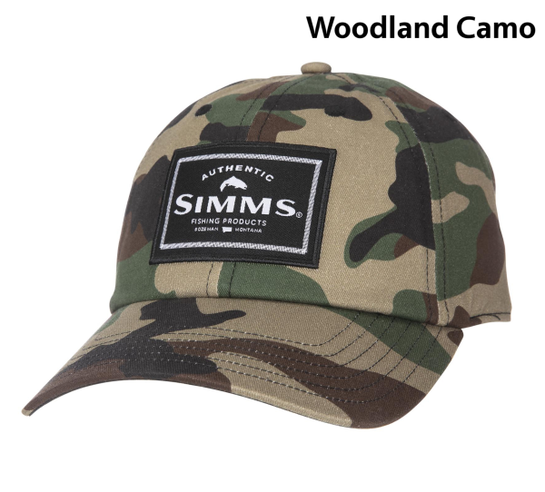 Simms Single Haul Cap Woodland Camo
